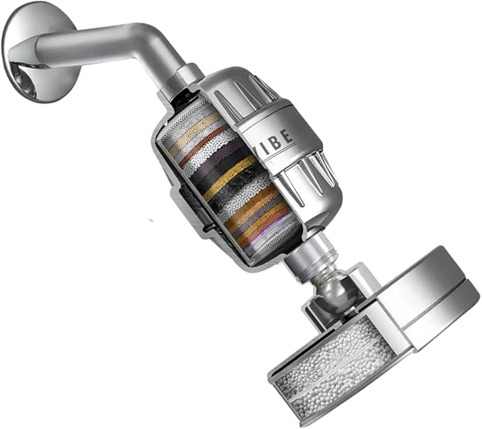 Urbanvibe Luxury Filtered Shower Head Set 20+3 Stage Shower Filter for Hard Water - Removes Chlorine and Harmful Substances - Showerhead Filter High Output