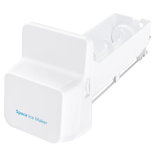 Upgraded DA97-11117A Refrigerator Ice Bin Replacement Compatible with Samsung Refrigerator Ice Maker Tray & Auger Assembly RF4287HARS,RFG296HDB, RFG297AARS,RFG298HDRS Ice Bucket Replacement Parts
