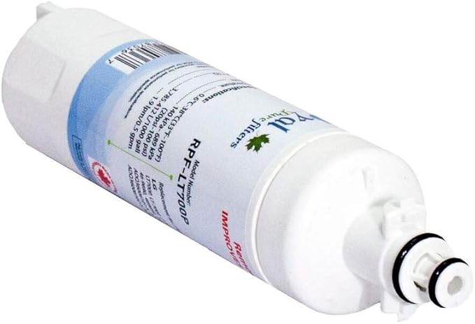 Royal Pure Filters Refrigerator Water Filter Replacement For LG LT700-P, 46-9690, ADQ36006102, ADQ36006101,EFF-6032A Made in USA(6 Pack)