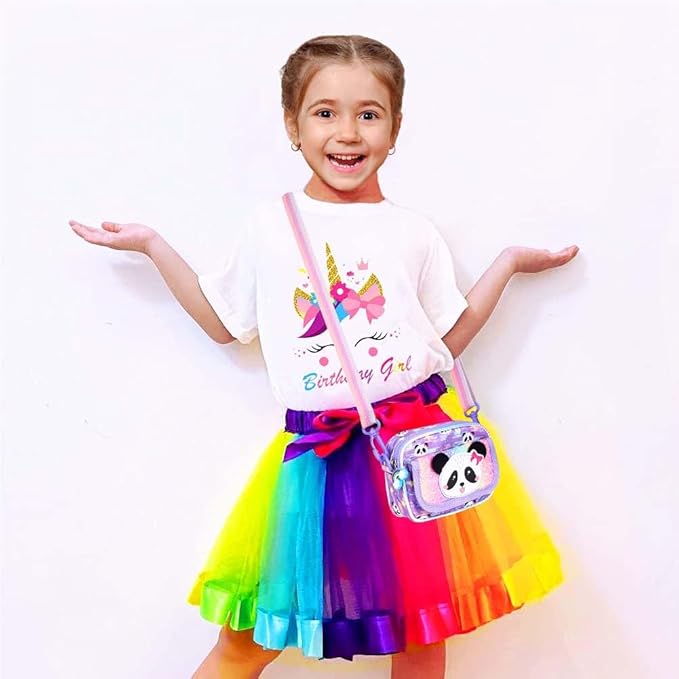 Girls Purse for Kids Age 3-12 - Purse for Little Girl Gifts, Crossbody Bag