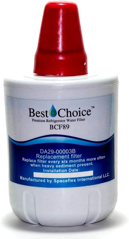 Best Choice Certified Water Filters Compatible with Samsung DA29-00003G Refrigerator Replacement Cartridge DA29-00003B, DA29-00003A, HAFCU1 (2 Pack)