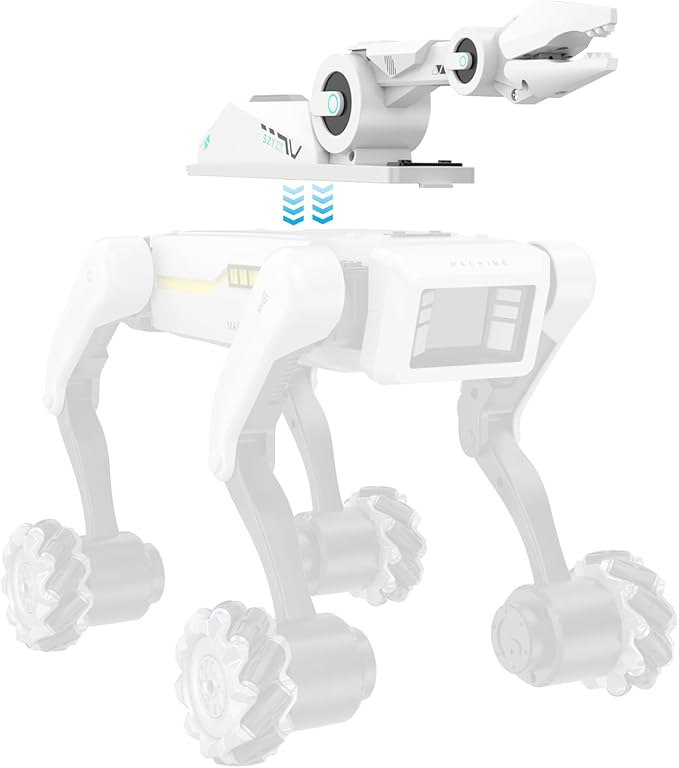 Interchangeable Gripper Claws for Robotic Dog - Durable Replacement Attachment: Perfect for Picking Up Flowers or Small Greeting Cards, Compatible with Base Model, for Kids Ages 6 and Up