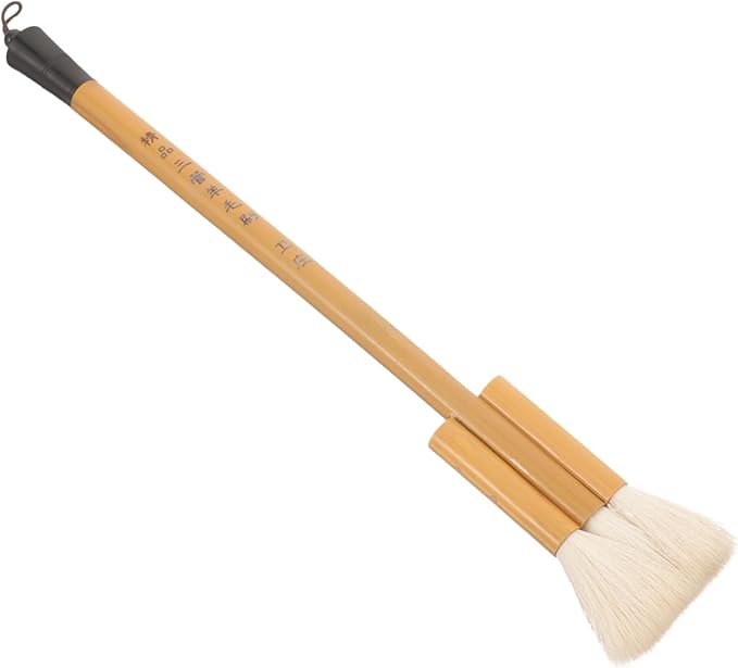 4pcs Multi-Function Wool Painting Brush Portable Reusable Watercolor Brushes for Wall Art Travel Painting Oil for Smooth Drawing and Easy Cleaning