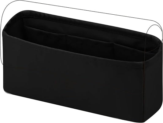 DGAZ Purse Organizer Insert，Silk Bag Organizer，Luxury Handbag & Tote Shaper Fits Chanel CF Bags