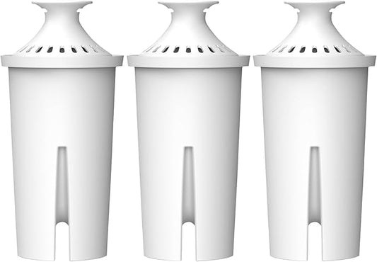 Waterspecialist 706 Pitcher Water Filter, Replacement for Brita® Classic 35557, OB03, Mavea® 107007, Brita® Pitchers Grand, Lake, Capri, Wave and Amazon Basics® 10-Cup Pitcher, NSF Certified, 3 Pack