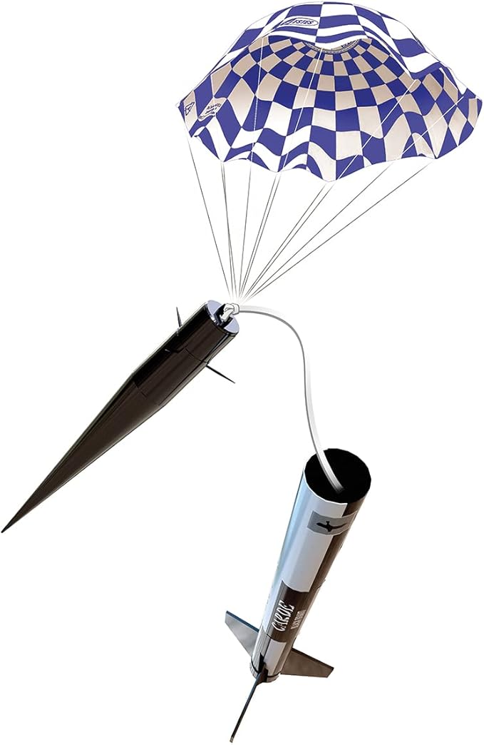 Estes 7243 Black Brant II Rocket-Building Kit, Advanced Dual-Body Flying-Rocket-Model Kit for Ages 10+