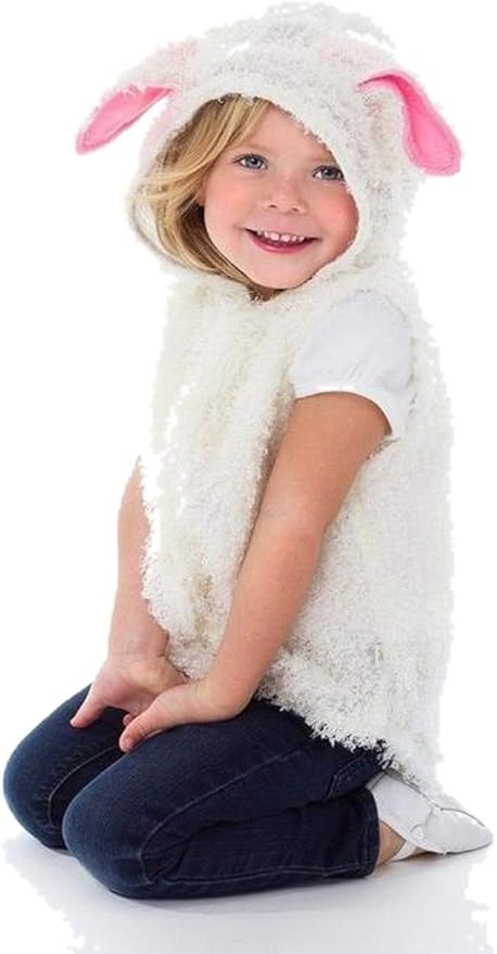 Little Adventures Nativity Biblical Characters Childrens Costume (Lamb)