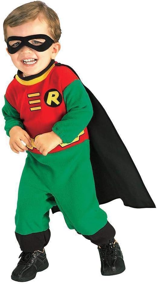 DC Teen Titans: Robin Costume for Toddlers by Rubies, Boy's Toddler