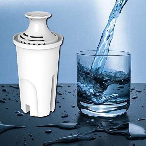 Replacement for Brita® Filter, Brita® Standard Water Filter，Pitcher Water Filter Compatible with Classic OB03, Mavea 107007, and More, NSF Certified 1 Year Filter Supply, 4 Packs