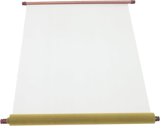TEHAUX 2m Reusable Chinese Calligraphy Water Writing Cloth Lightweight Practice Canvas for Beginners for Brush and Ink Calligraphy Easy to Store and Use