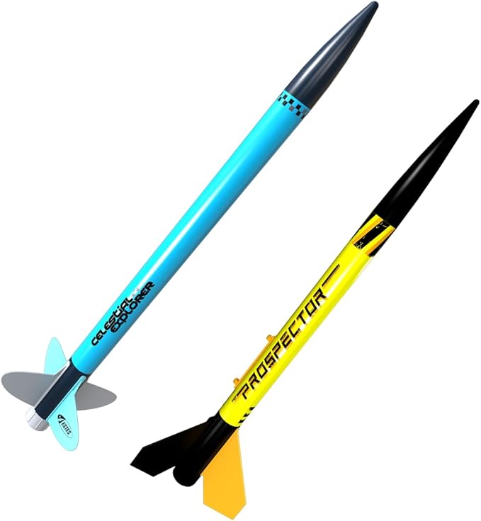 Estes 3238 Pathfinder Launch Set, Beginner Dual Model-Rocket Kit with Launch Pad and Controller for Ages 10+