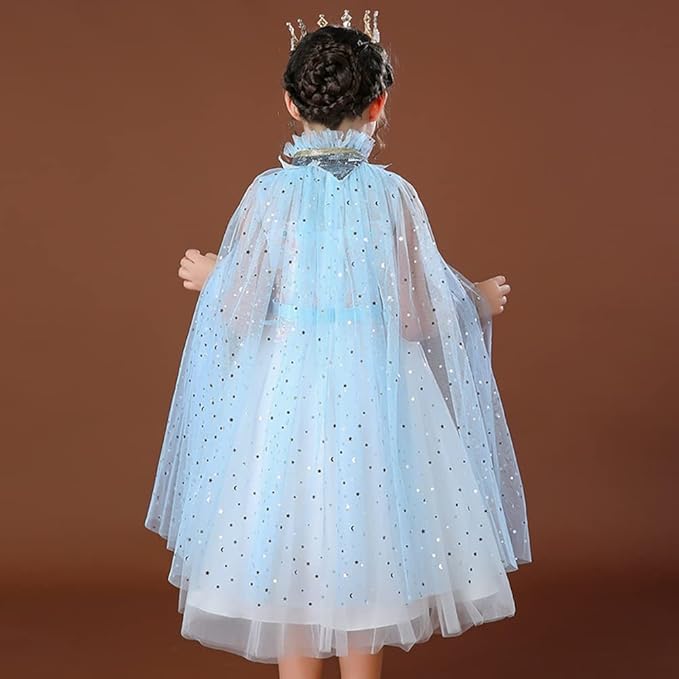 10Pcs Princess Dress up Tutu Crown Accessories Tiara Ballet Tutu Skirt for Girls Costume Party Favors