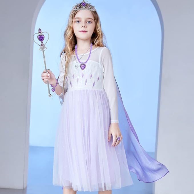 10Pcs Princess Dress up Tutu Crown Accessories Tiara Ballet Tutu Skirt for Girls Costume Party Favors