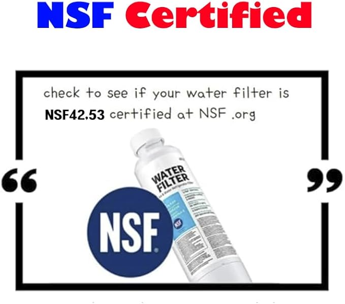 HAF-CIN/EXP Refrigerator Water Filter – Compatible with DA29-00020B & DA97-08006A-1 – Carbon Block Filtration, 99% Contaminant Reduction – Fresh Drinking Water – 6-Month Life (2 Pack)