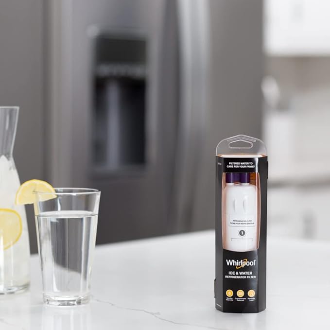 Whirlpool® Refrigerator Ice and Water Filter 1 - WHR1RXD1, Single-Pack, Purple