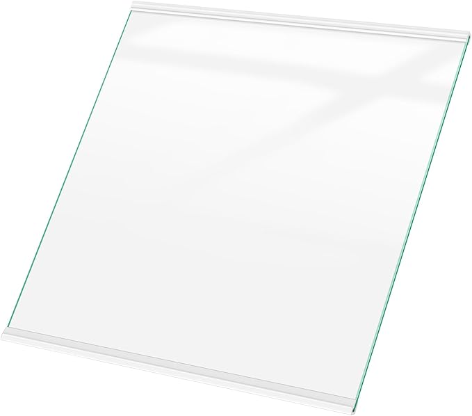 UPGRADED DA97-19937A Freezer Glass Shelf Compatible with Samsung Refrigerator Freezer Shelf Tempered Glass Samsung Fridge Shelf Replacement Part RS22T5201SR RS22T5561SR Upper Freezer Shelves 12"x10.6"