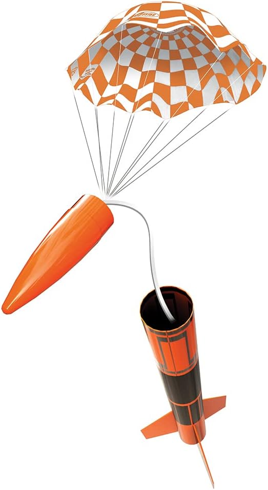 Estes Alpha III,Orange, Black