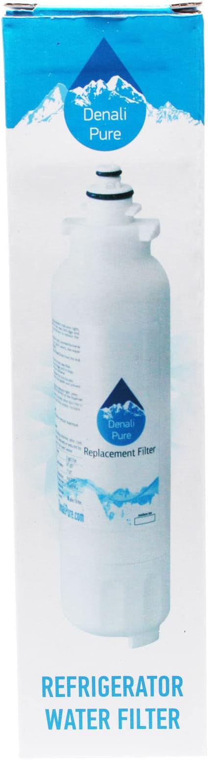 2-Pack Water Filter Replacement for LG LSXS26326B Refrigerator - Compatible with LG LT800P, ADQ73613401 Fridge Water Filter Cartridge
