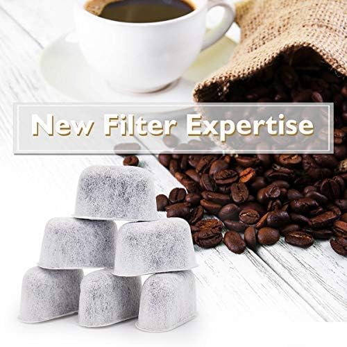Replacement Charcoal Water Filters for All Cuisinart Coffee Machines - Cuisinart Compatible (NOT KEURIG) Filters Fit Both Newer & Older Models Cuisinart Coffee Makers Pack of 12