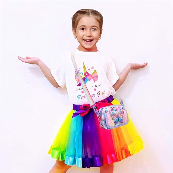 Girls Purse for Kids Age 3-12 - Purse for Little Girl Gifts, Crossbody Bag