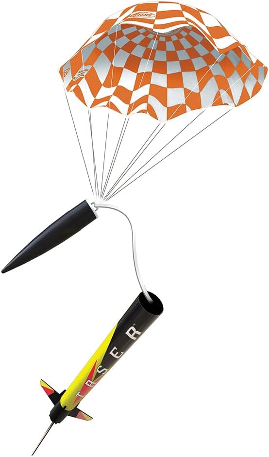 Estes 1491 Taser Rocket Launch Set, Beginner Flying-Rocket-Model Building Kit for Ages 10+, Includes Launch Pad System