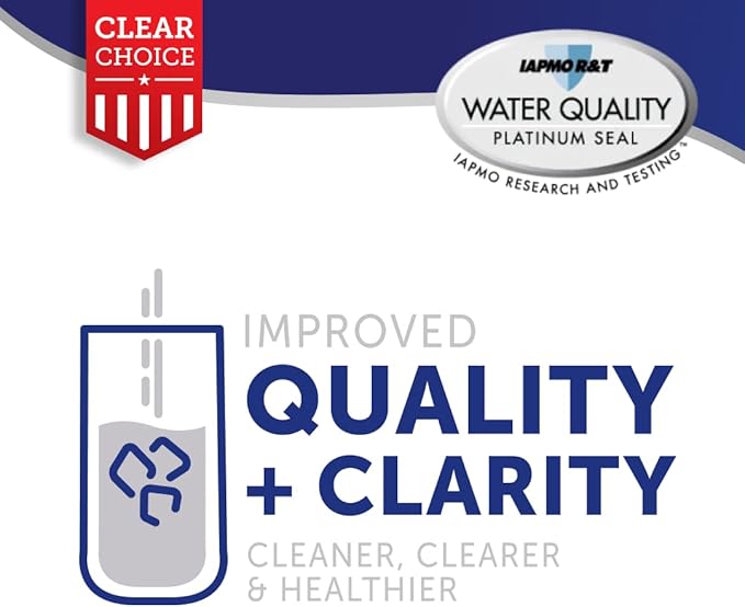 Clear Choice Taste Filter Replacement for Samsung DA29-00003G DA97-06317A Refrigerator Water Filter Compatible with DA97-06317A, NSF/ANSI 42 Certified, Box of 6, Made in the USA