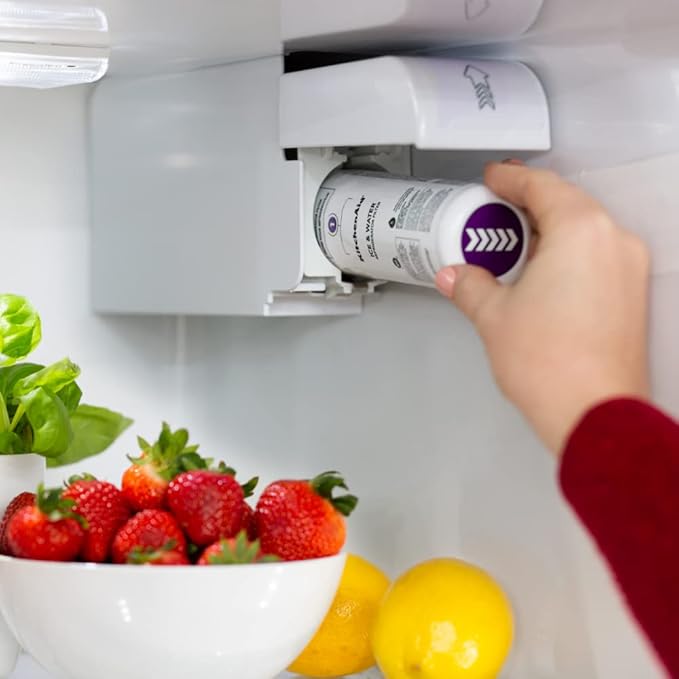 KitchenAid® Refrigerator Ice and Water Filter 1 - KAD1RXD1, Single-Pack, Purple