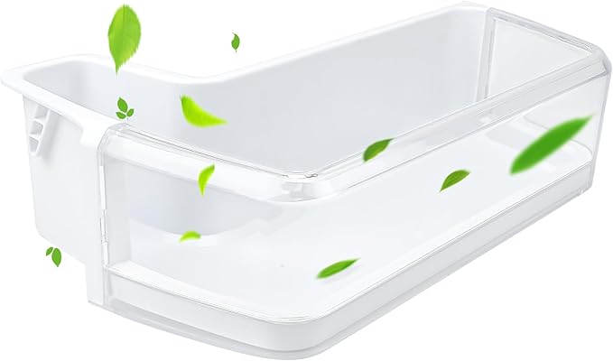 Upgraded DA97-11483A Refrigerator Door Bin Compatible with Samsung Refrigerator Left Lower Door Shelf RFG297HDRS, RFG298HDRS, RFG297HDBP, RFG297HDWP, RFG29PHDRS etc, Replace PS4176339 Door Shelf Bin