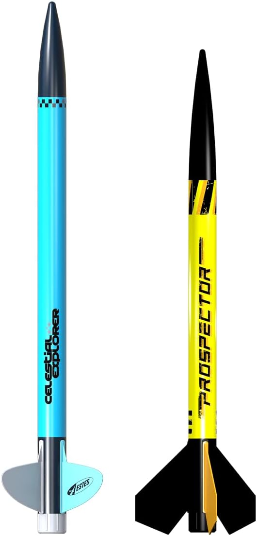 Estes 3238 Pathfinder Launch Set, Beginner Dual Model-Rocket Kit with Launch Pad and Controller for Ages 10+