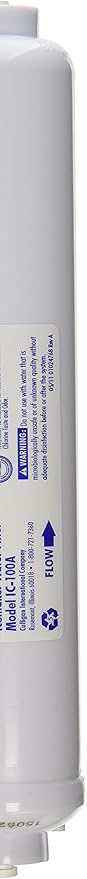 Culligan IC-100A Refrigerator/Ice Maker Filter, 1 Count (Pack of 2), White