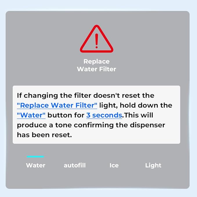 Waterdrop Replacement for GE® RPWFE®, RPWF (Built-in CHIP) Refrigerator Water Filter, Compatible with GFE28GYNFS, GFE28GELDS, PFE28KELDS, PFE28KYNFS, GFD28GELDS, PWE23KELDS, PWE23KMKES