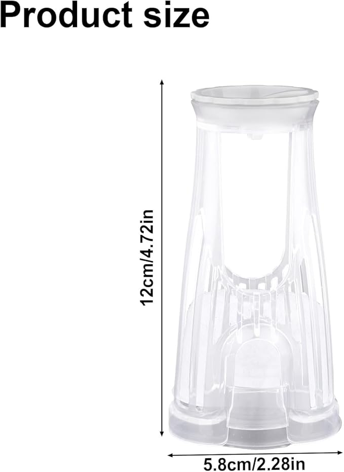 Coffee Machine Filter Holder for Keurig, Premium Plastic Filter Holder Replacement Accessories for Keurig 2.0 K200 K250 K-Compact K-Duo K-Latte Models(Transparent)