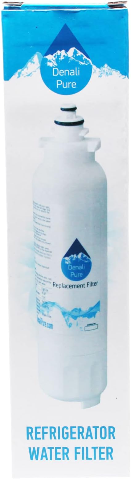2-Pack Replacement for LG LSXS26326W Refrigerator Water Filter - Compatible with LG LT800P, ADQ73613401 Fridge Water Filter Cartridge