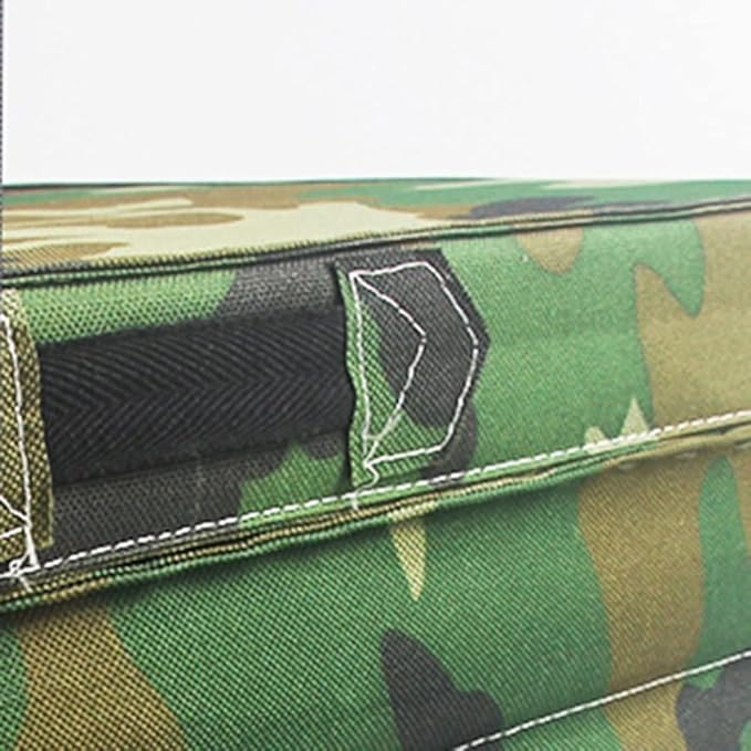 Mats Camping Mat, Foam Sleeping Pad , For Backpacking, Traveling And Hiking Three Fold With Handle Non-slip Sit-ups Oxford Cloth Children's Crawling Mat , 3 Colors ( Color : Green , Size : 60x180x5cm