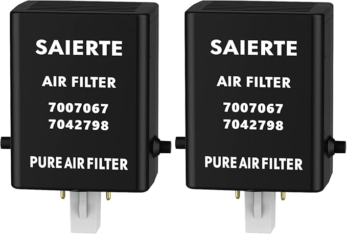 Air Filter Replacement Compatible with Sub-Zero Refrigerator Air Purification Cartridge 7042798, 7007076, 7007067, 2 Pack