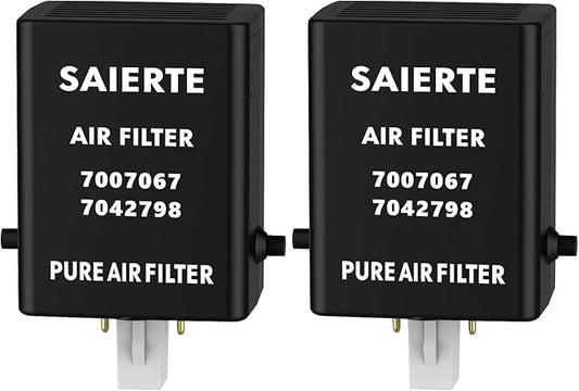 Air Filter Replacement Compatible with Sub-Zero Refrigerator Air Purification Cartridge 7042798, 7007076, 7007067, 2 Pack
