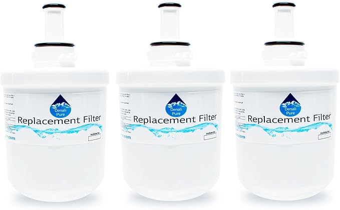 3-Pack Replacement for Samsung DA29-00003 Refrigerator Water Filter - Compatible with Samsung DA29-00003 Fridge Water Filter Cartridge