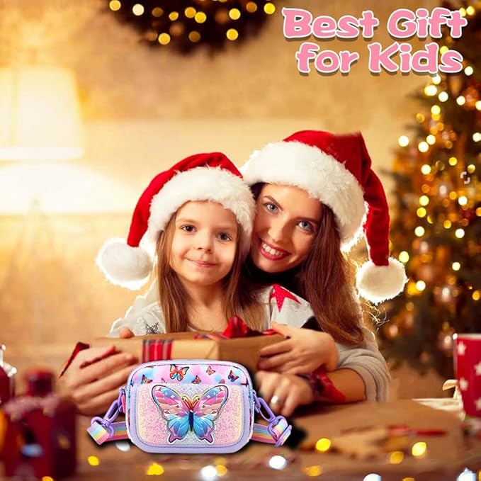 Girls Purse for Kids Age 3-12 - Purse for Little Girl Gifts, Crossbody Bag