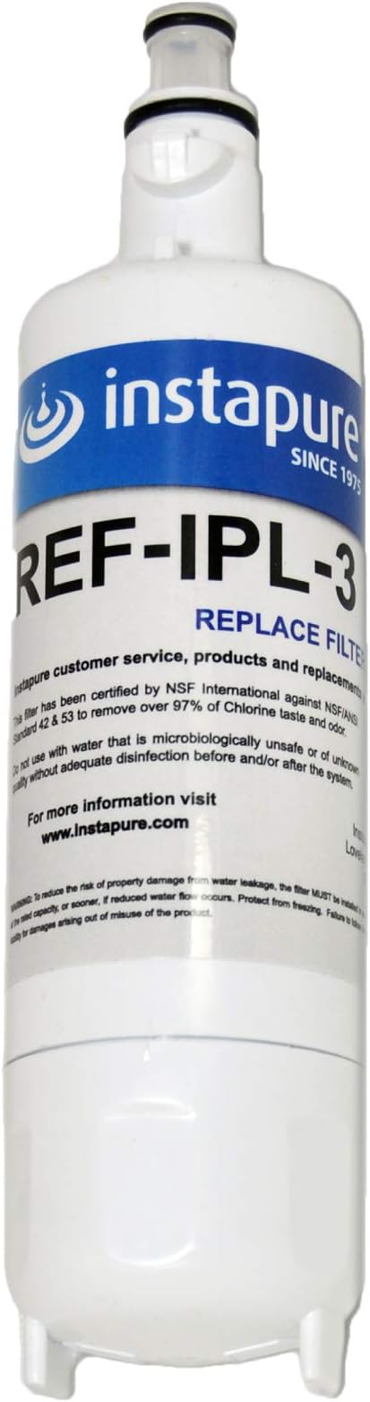 LG LT700P and ADQ36006101 Compatible Refrigerator Filter by Instapure NSF/ANSI 42 53 P473 401 Certified for CTO Lead PFOA/PFOS Pharmaceuticals & more! Made in USA