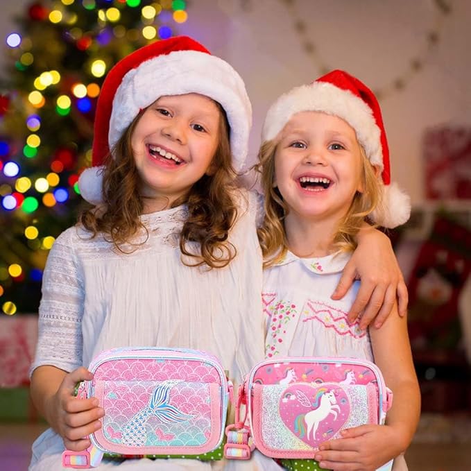 Girls Purse for Kids Age 3-12 - Purse for Little Girl Gifts, Crossbody Bag
