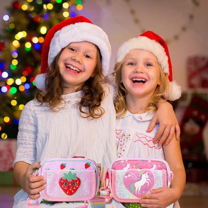 Girls Purse for Kids Age 3-12 - Purse for Little Girl Gifts, Crossbody Bag