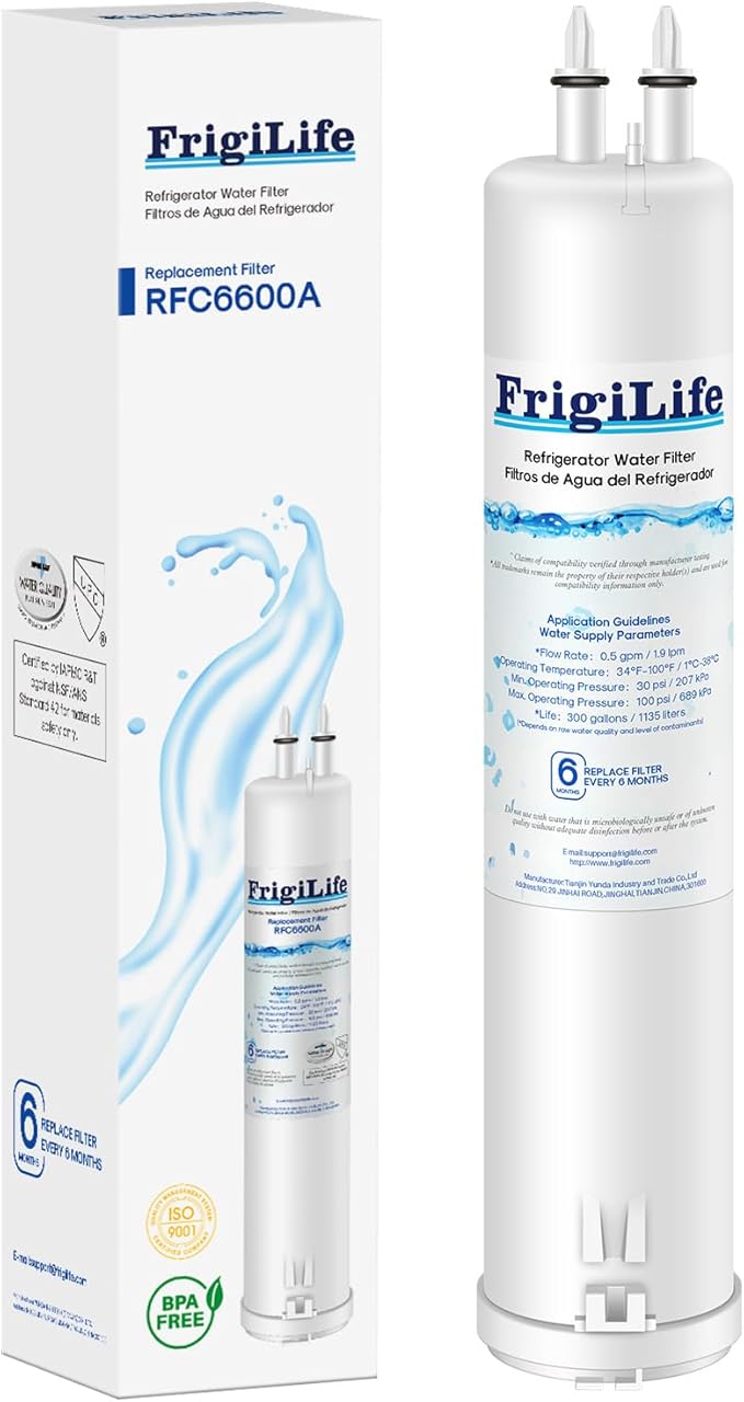 Refrigerator Water Filter Replacement for Filter 3, EDR3RXD1, 4396841, 4396710, Kenmore 9030, 9083, 46-9083, 46-9030, KAD3RXD1, WHR3RXD1 White, 1PACK