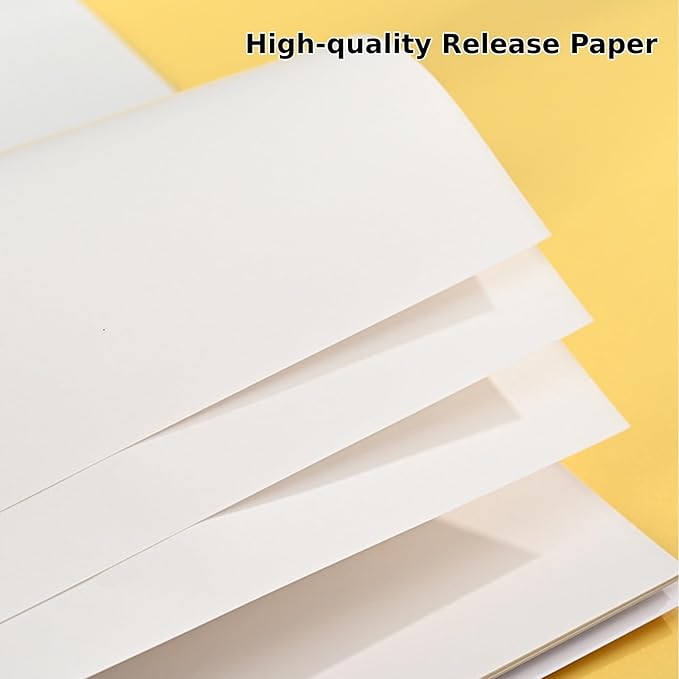 BetterJonny 2 Pcs Reusable Sticker Book Collecting Album Blank Sticker Storage Organizer Book, A5 Size 32 Inner Pages Per Album, Release Paper for Collecting Stickers, Labels(Flowers)
