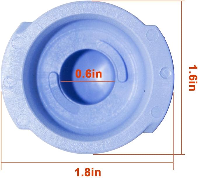 WP12664501 For Whirlpool Refrigerator Fil-ter Bypass Cap W11395888 12664501SP plugs EveryDrop Fil-ter 4 slot - 1 Pack