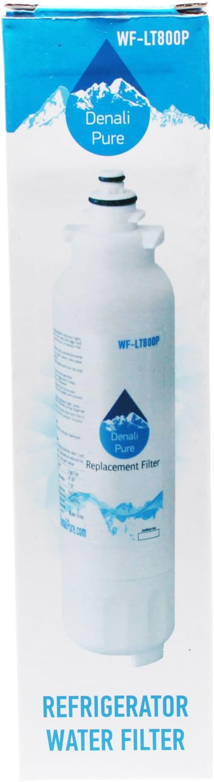 Replacement for LG LMXC24746S Refrigerator Water Filter - Compatible with LG LT800P, ADQ73613401 Fridge Water Filter Cartridge