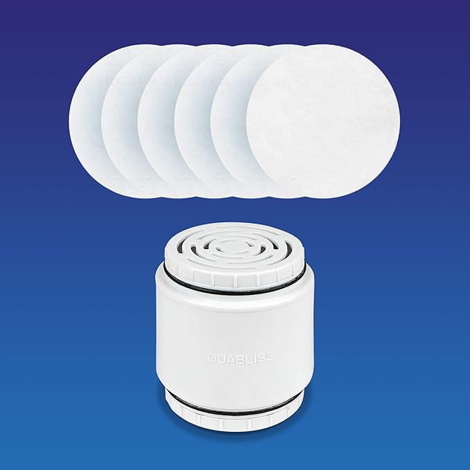 Aquabliss SFC500 Filter Cartridges & 30pc Pack of Sediment Pads (Exclusive Bundle)