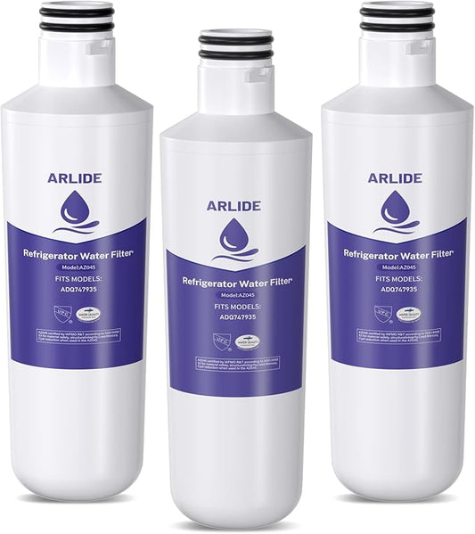Water Filter Replacement for LT1000P ADQ747935, MDJ64844601, LMXS28626D, LT1000PC, LT-1000PC Kenmore 46-9980, 469981(3 Packs)