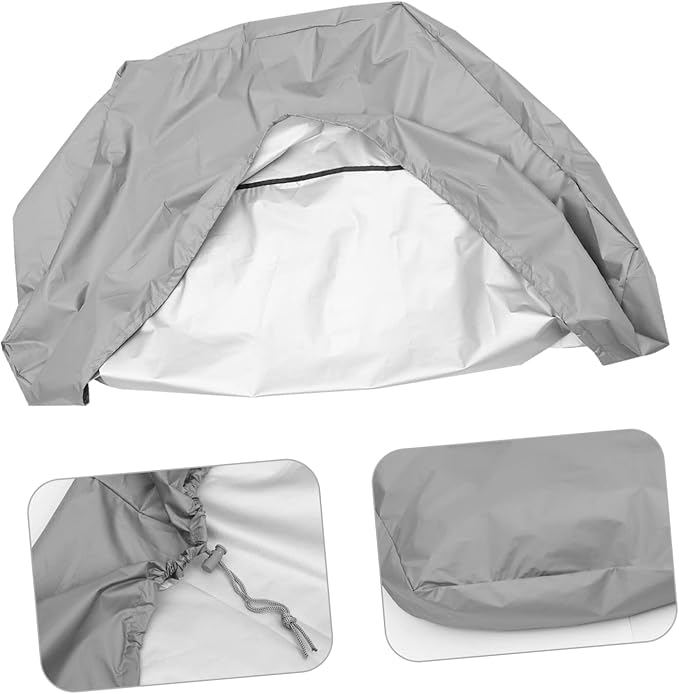 BESPORTBLE 6-Sided Boys and Girls Sandbox Cover Oxford Cloth Weatherproof Non-Fading Easy Drawstring Closure
