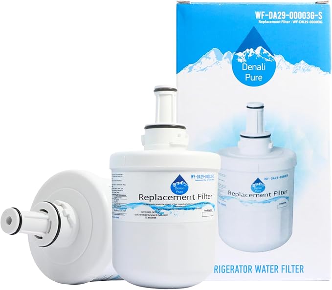Replacement for Samsung RS267BBSH Refrigerator Water Filter - Compatible with Samsung DA29-00003G, Samsung DA29-00003B, Samsung DA29-00003A Fridge Water Filter Cartridge