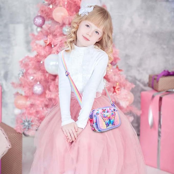 Girls Purse for Kids Age 3-12 - Purse for Little Girl Gifts, Crossbody Bag